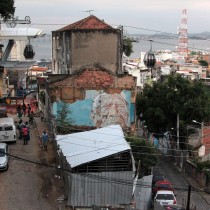 Drahtseilakt auf Rios Morro da Providência