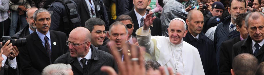 Papst Franziskus in Rio de Janeiro